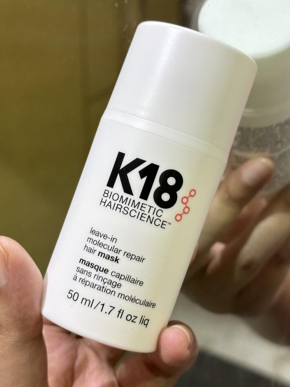K18 Biomimetic Hairscience Leave-In Molecular Repair Hair Mask 50ml / 1.7 fl oz